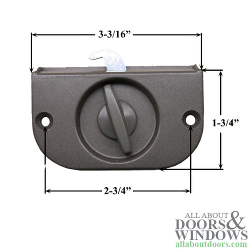 Andersen Screen Door Lock For 2 Panel Patio Screen Doors Latch and Lock Stone - Andersen Screen Door Lock For 2 Panel Patio Screen Doors Latch and Lock Stone