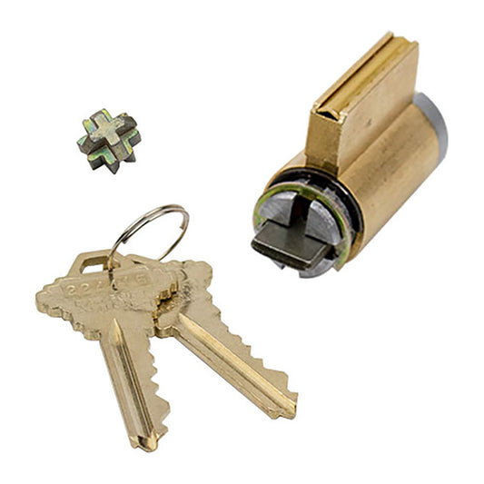 Andersen Lock Cylinder Fits French Wood Sliding Door Reachout Lock Gears and Keys