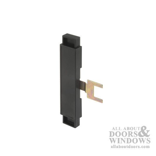 Plastic Slide Assembly, Sliding Patio Door, with Metal Forks