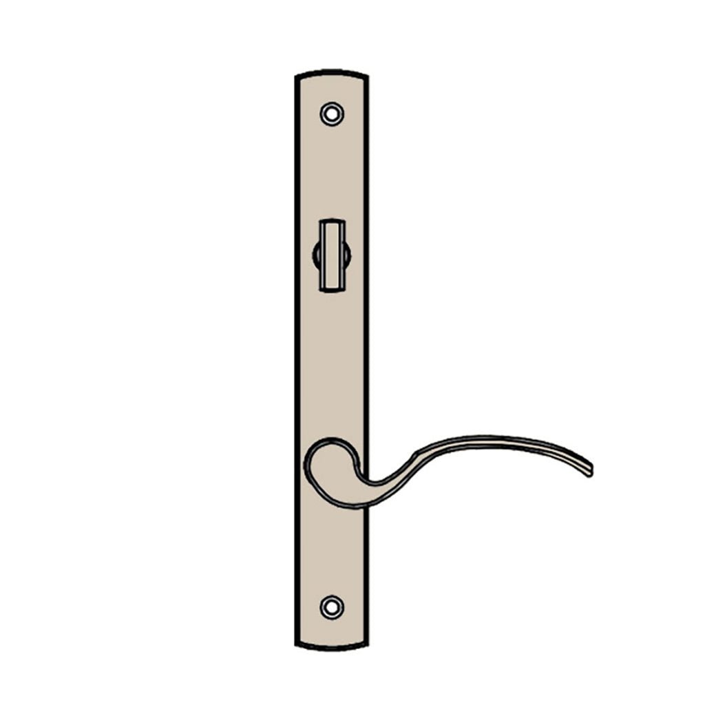 Truth Sentry Lock Handle Set, Traditional, Painted over Zinc, Beige - Truth Sentry Lock Handle Set, Traditional, Painted over Zinc, Beige