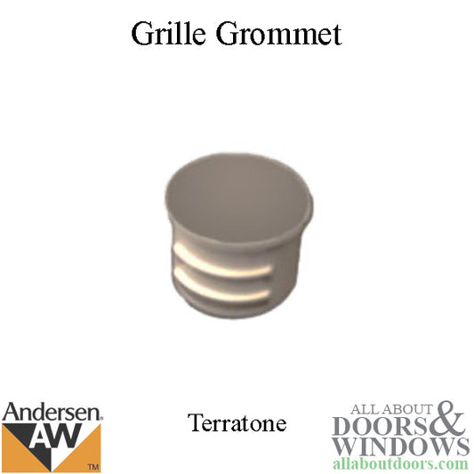 Andersen Grille Grommet Terratone Bushing Plug Filler Cap For 200 Series Narroline Double Hung Windows