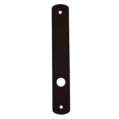 Escutcheon Plate, Albany Interior Passive Door - Black - Escutcheon Plate, Albany Interior Passive Door - Black