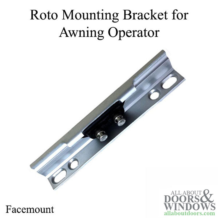 Roto OP05-8020 X-Drive Mounting Bracket, Facemount - Awning Operator - Roto OP05-8020 X-Drive Mounting Bracket, Facemount - Awning Operator