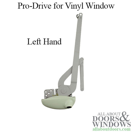 Roto Pro Drive Dual V-Arm Casement Window Operator - Left Hand shown