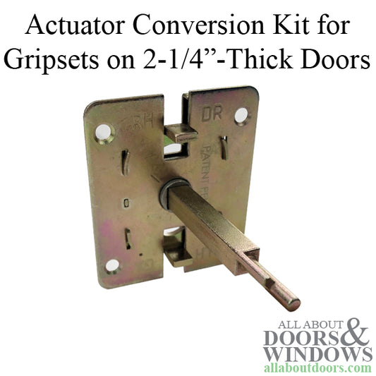 Actuator Conversion Kit for 2-1/4" Door