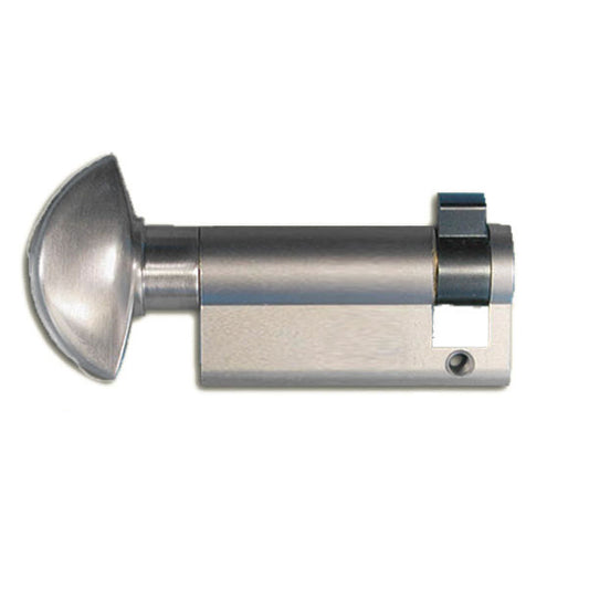 HOPPE Inactive Non-Keyed Profilde Cylinder Satin Nickel