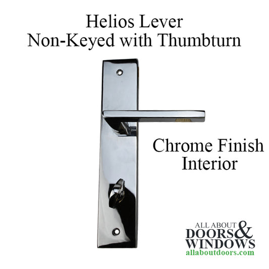 Emtek Multipoint Trim, 2 x 10 inch, Non-Keyed Thumbturn, Split Finish