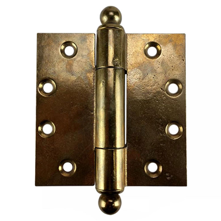 Solid Bronze Door Hinges 7/8 Inch Barrel Square Corner Silicon Bronze - Solid Bronze Door Hinges 7/8 Inch Barrel Square Corner Silicon Bronze