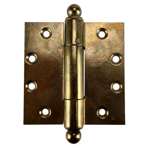 Solid Bronze Door Hinges 7/8 Inch Barrel Square Corner Silicon Bronze - Solid Bronze Door Hinges 7/8 Inch Barrel Square Corner Silicon Bronze