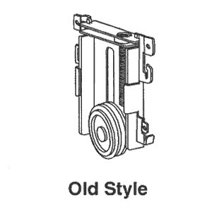 Acme Roller, 4011 - 4012 Closet Sliding  Door 1-7/16 Nylon Wheel - Acme Roller, 4011 - 4012 Closet Sliding  Door 1-7/16 Nylon Wheel