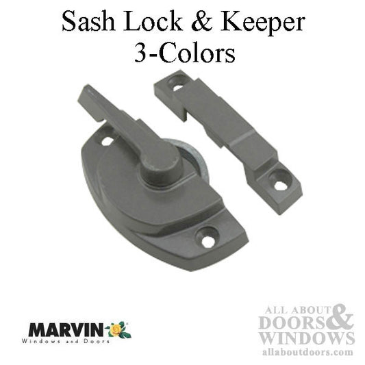 Marvin Double Hung Sash Lock & Keeper