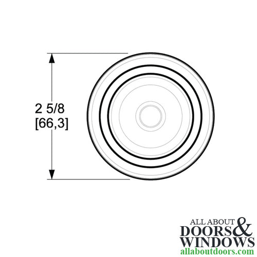 5020 Estate Colonial Knob - Oil Rubbed Bronze - 5020 Estate Colonial Knob - Oil Rubbed Bronze