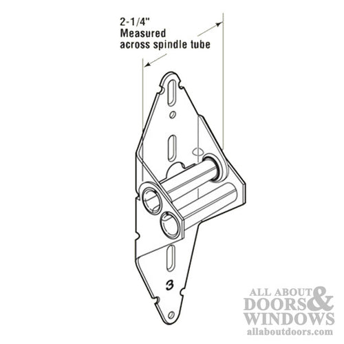 Garage Door Hinge - No.3 - Medium Duty - Garage Door Hinge - No.3 - Medium Duty