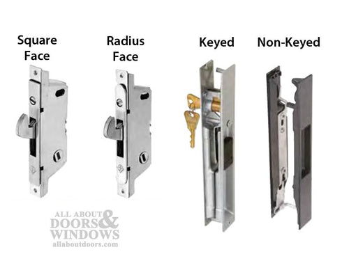 Adams Rite Mortise Lock 22.5 Slot - Square Face - Adams Rite Mortise Lock 22.5 Slot - Square Face