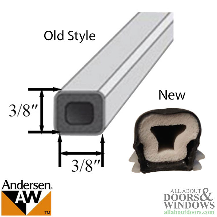 Andersen Window Weatherstrip Narroline Top and Bottom Rail Foam Weatherstrip 42