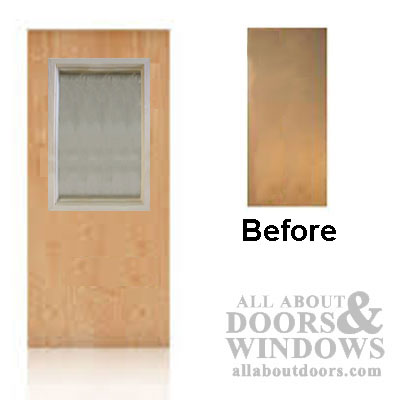 Wood Frame Door Lite 22 x 36 Single Pane Glass - Wood Frame Door Lite 22 x 36 Single Pane Glass