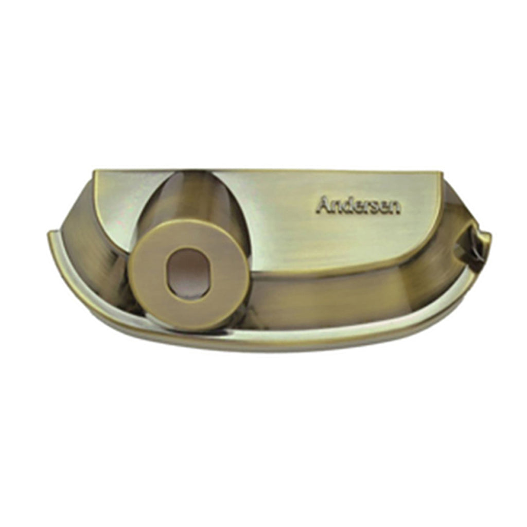 Operator Cover for Andersen Perma-Shield Improved/E-Z Casement Windows - Traditional - Ant. Brass - Operator Cover for Andersen Perma-Shield Improved/E-Z Casement Windows - Traditional - Ant. Brass