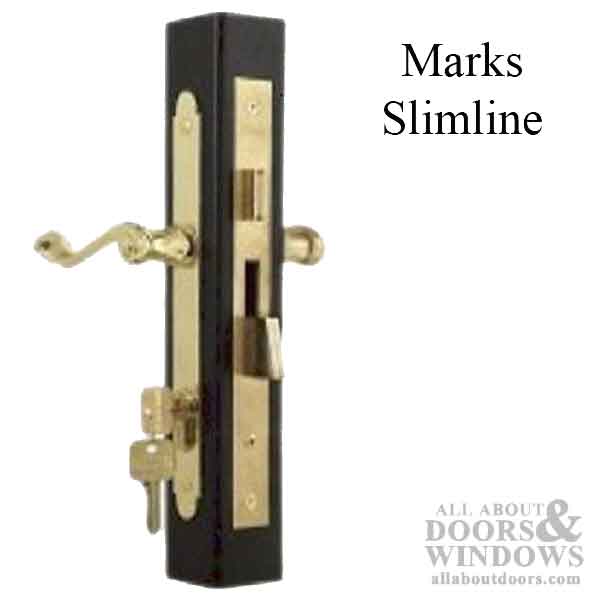 Lock Body Case Marks Slimline 25mm Backset - Lock Body Case Marks Slimline 25mm Backset