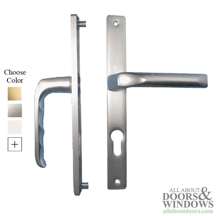 Atrium/Ferco 528 Handle Set 7mm Spindle Long Backplate - Atrium/Ferco 528 Handle Set 7mm Spindle Long Backplate