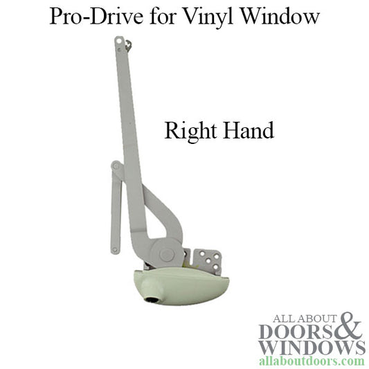 Roto Pro Drive Dual V-Arm Casement Window Operator - Right Hand - Choose Color