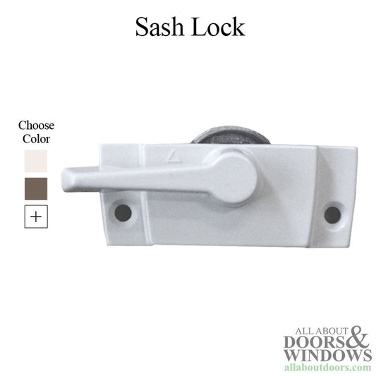 Sweep Latch, 2-1/16  Swivel type Sash Lock - Choose Color