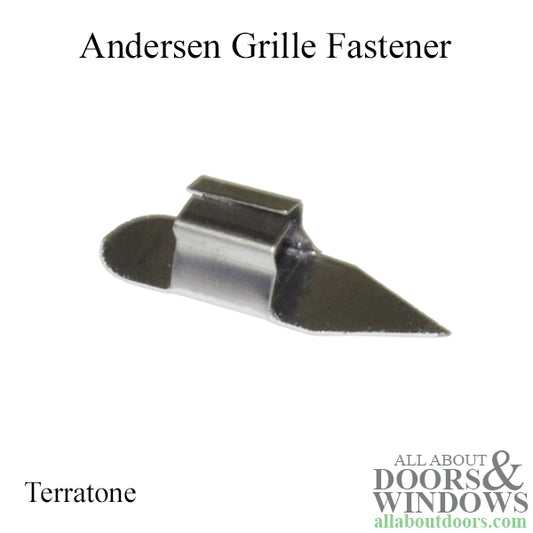 Andersen Grille Fastener Terratone 1-1/8" grid fastener for pre finished grids