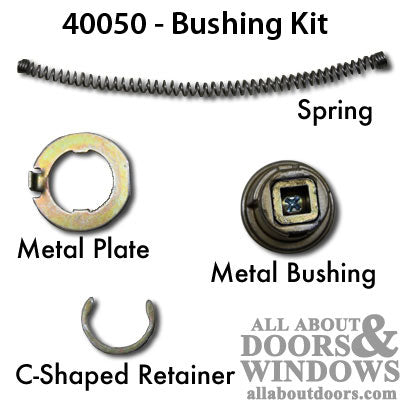 Pease Lockset,  2-3/8 Backset, Antique Brass - Pease Lockset,  2-3/8 Backset, Antique Brass