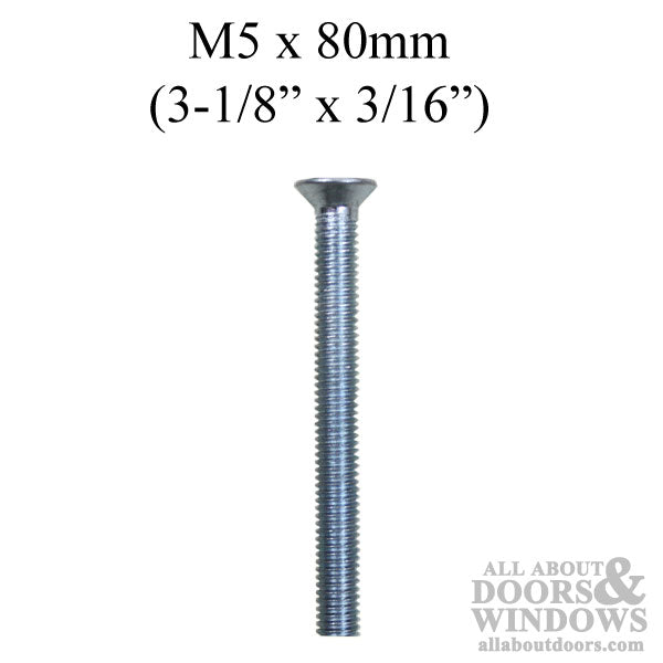 M5 x 80mm Screw Inside and Outside Operation Countersunk - M5 x 80mm Screw Inside and Outside Operation Countersunk