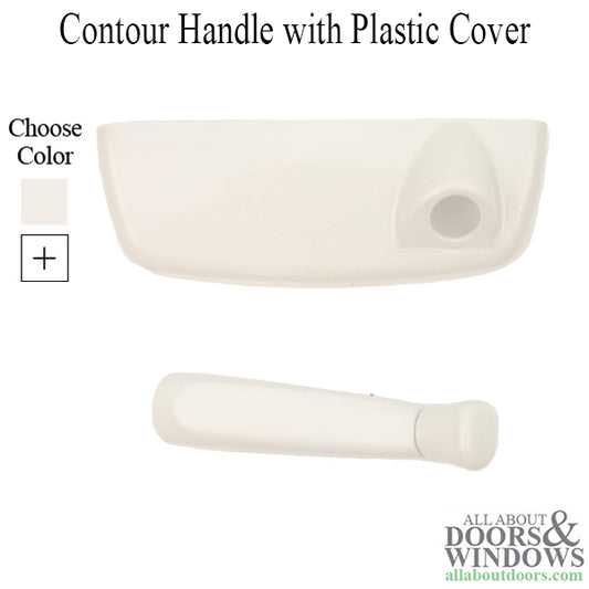 Truth Contour Handle with Plastic Cover for Encore Series Operators, Left Hand