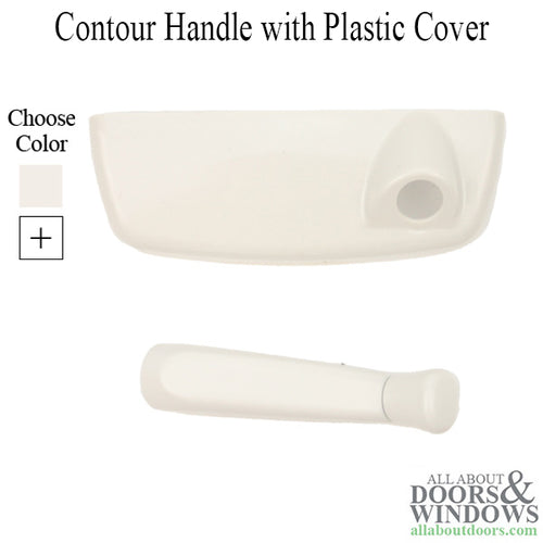 Truth Contour Handle with Plastic Cover for Encore Series Operators, Left Hand - Truth Contour Handle with Plastic Cover for Encore Series Operators, Left Hand