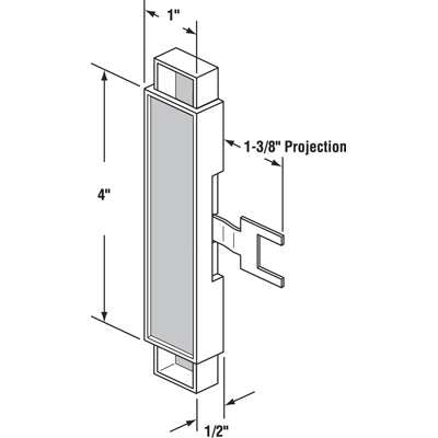 Locking Slide Latch Assembly - Black - Locking Slide Latch Assembly - Black