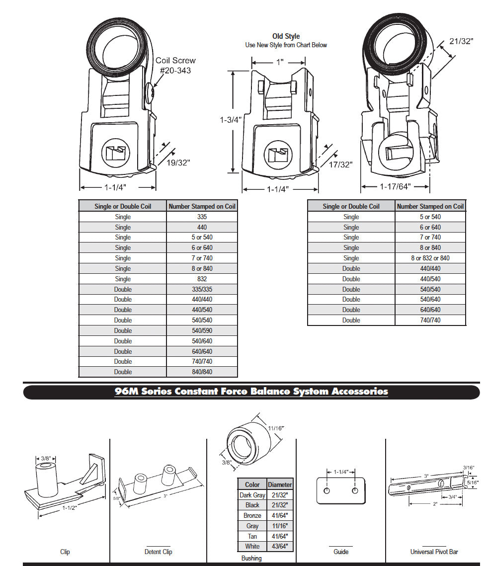 Constant Force Balance System - Choose Weight - Constant Force Balance System - Choose Weight