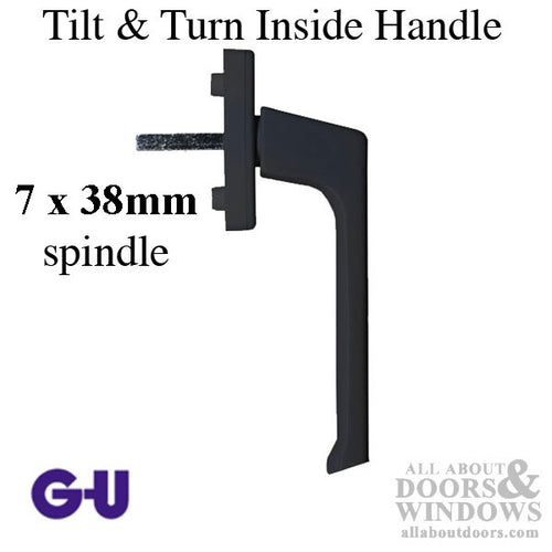 Tilt & Turn Dirigent-F Inside Handle, 7 x 38mm Spindle - Tilt & Turn Dirigent-F Inside Handle, 7 x 38mm Spindle