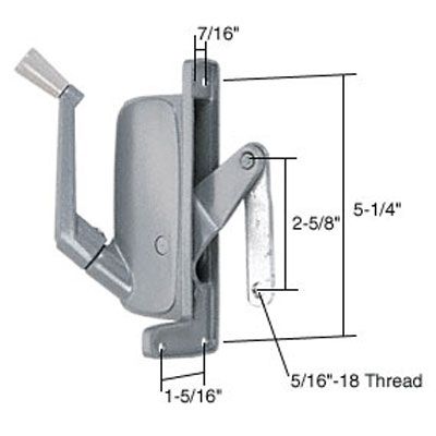 Operator, Type 1 Awning Window,  Metal - Alum.