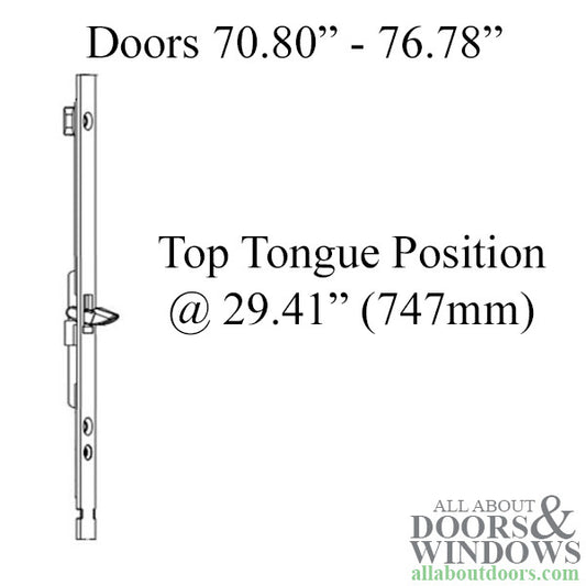 Hoppe HLS2000 Top Extension - 29.41" Tongue, 35.06" Extension Length