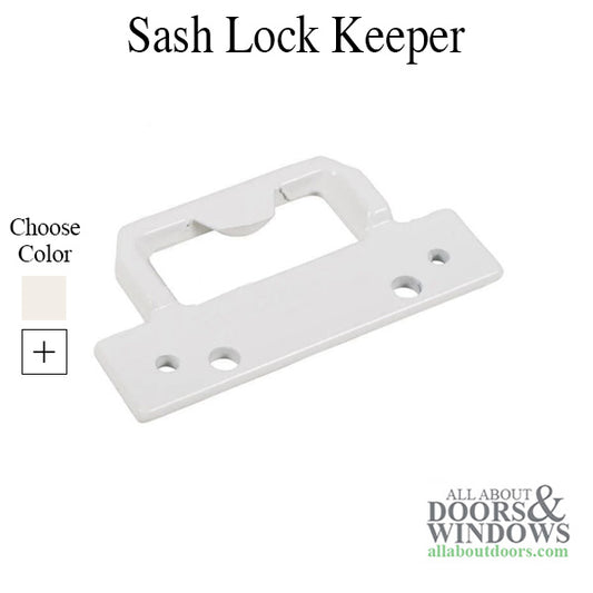 Truth 40638 Sash Lock Keeper for single and double-hung windows