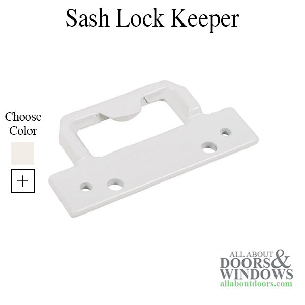 Truth 40638 Sash Lock Keeper for single and double-hung windows - Truth 40638 Sash Lock Keeper for single and double-hung windows