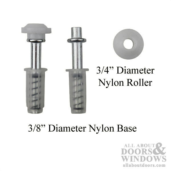 Spring Loaded Top Pivot Guide for Bi-fold Closet Door - Spring Loaded Top Pivot Guide for Bi-fold Closet Door