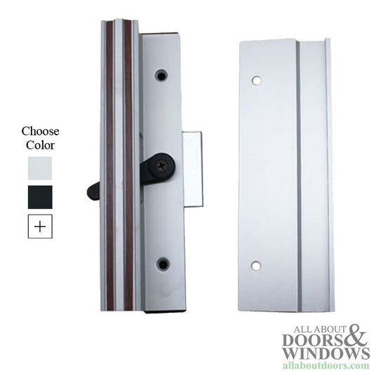 Handle Set for Sliding Patio Door with Extruded Inside Pull 4-15/16 Inch Hole Center