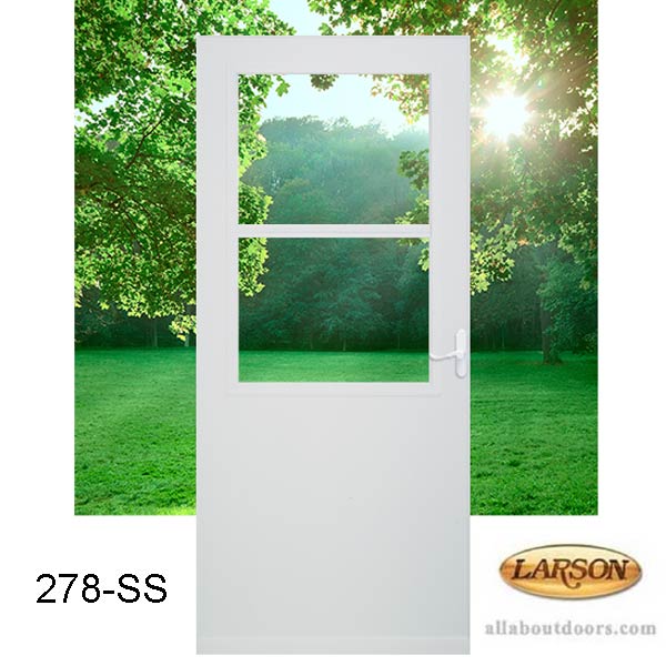 Larson Life-Core Single Vent Storm Door - Larson Life-Core Single Vent Storm Door