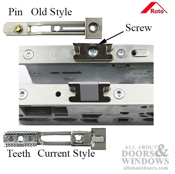 Roto Multipoint Lock Gear Box Only, Current Style, 35/92 mm Backset - Roto Multipoint Lock Gear Box Only, Current Style, 35/92 mm Backset