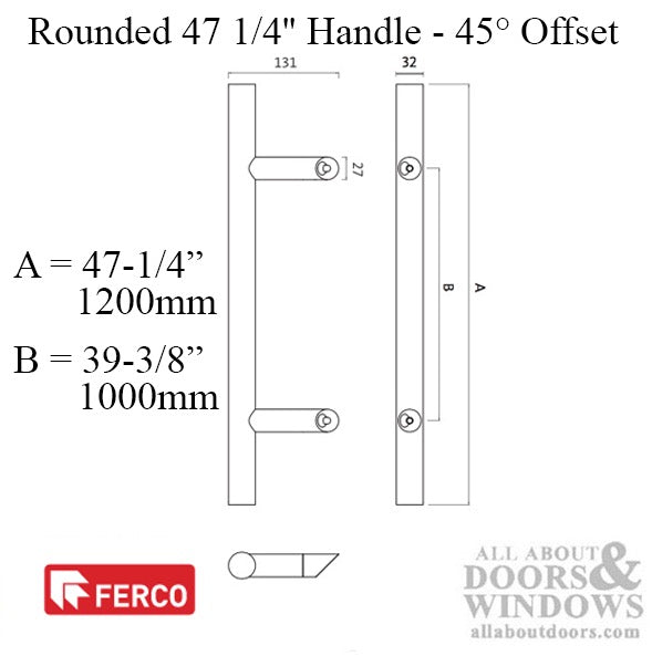 G-U Ferco Rounded 47-1/4