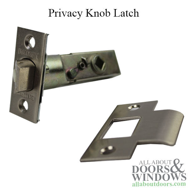 Privacy Knob Latch - Chrome - Privacy Knob Latch - Chrome