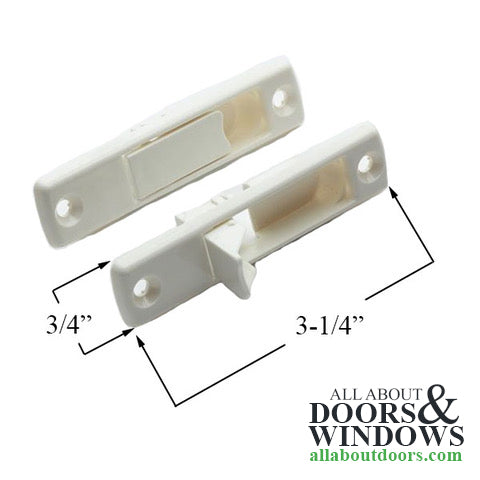 Sash Tilt Latch Kit , Peachtree Ariel Tilt Double Hung Window - White - Sash Tilt Latch Kit , Peachtree Ariel Tilt Double Hung Window - White