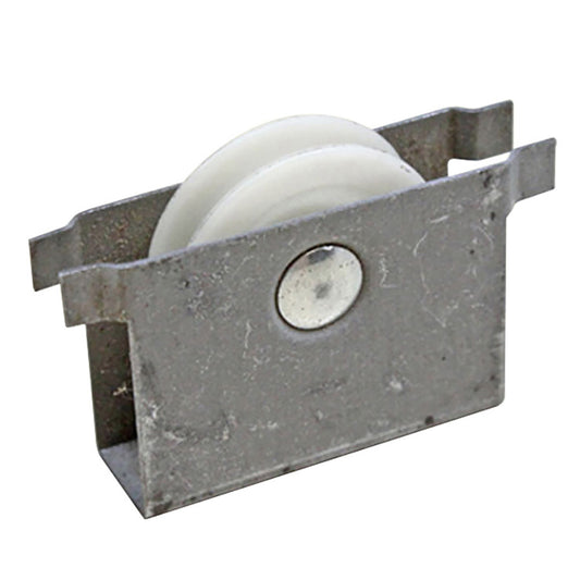 Bottom Roller Assembly with 1 Inch Nylon Wheel for Sliding Screen Door