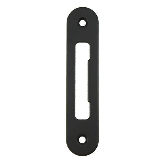 HOPPE Strike Plate Radius Tongue Rustic Umber