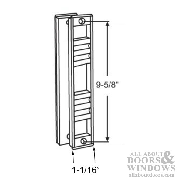 Patio door Lock / Handleset trim - Patio door Lock / Handleset trim