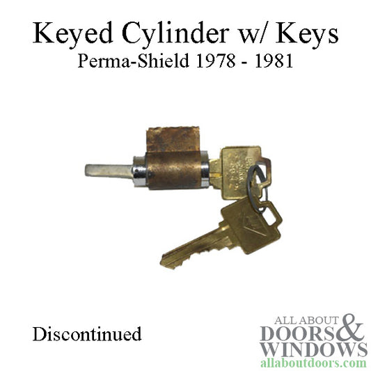 Andersen Keyed Cylinder w/ Keys