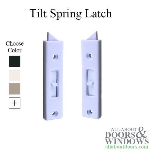 Tilt Latch - Vinyl Window Tilt Latch Hardware, Vinyl - Choose Color - Tilt Latch - Vinyl Window Tilt Latch Hardware, Vinyl - Choose Color