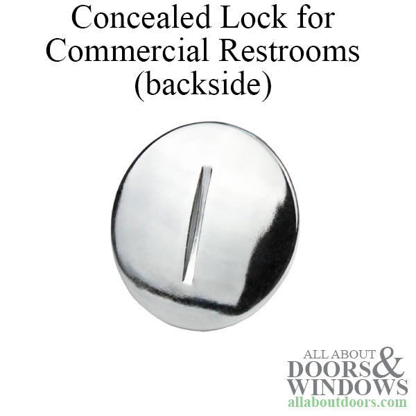 Concealed Lock for Commercial Restrooms - Concealed Lock for Commercial Restrooms